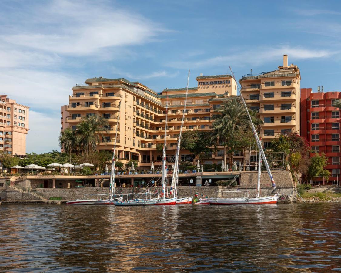 Steigenberger Nile Palace Luxor - Convention Center Bagian luar foto The Nile Plaza