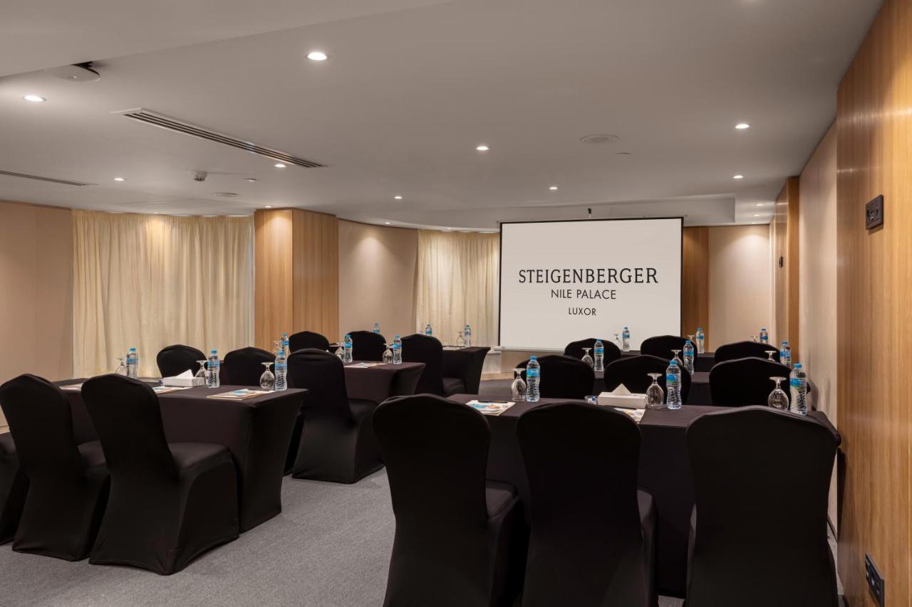 Steigenberger Nile Palace Luxor - Convention Center Bagian luar foto Meeting room