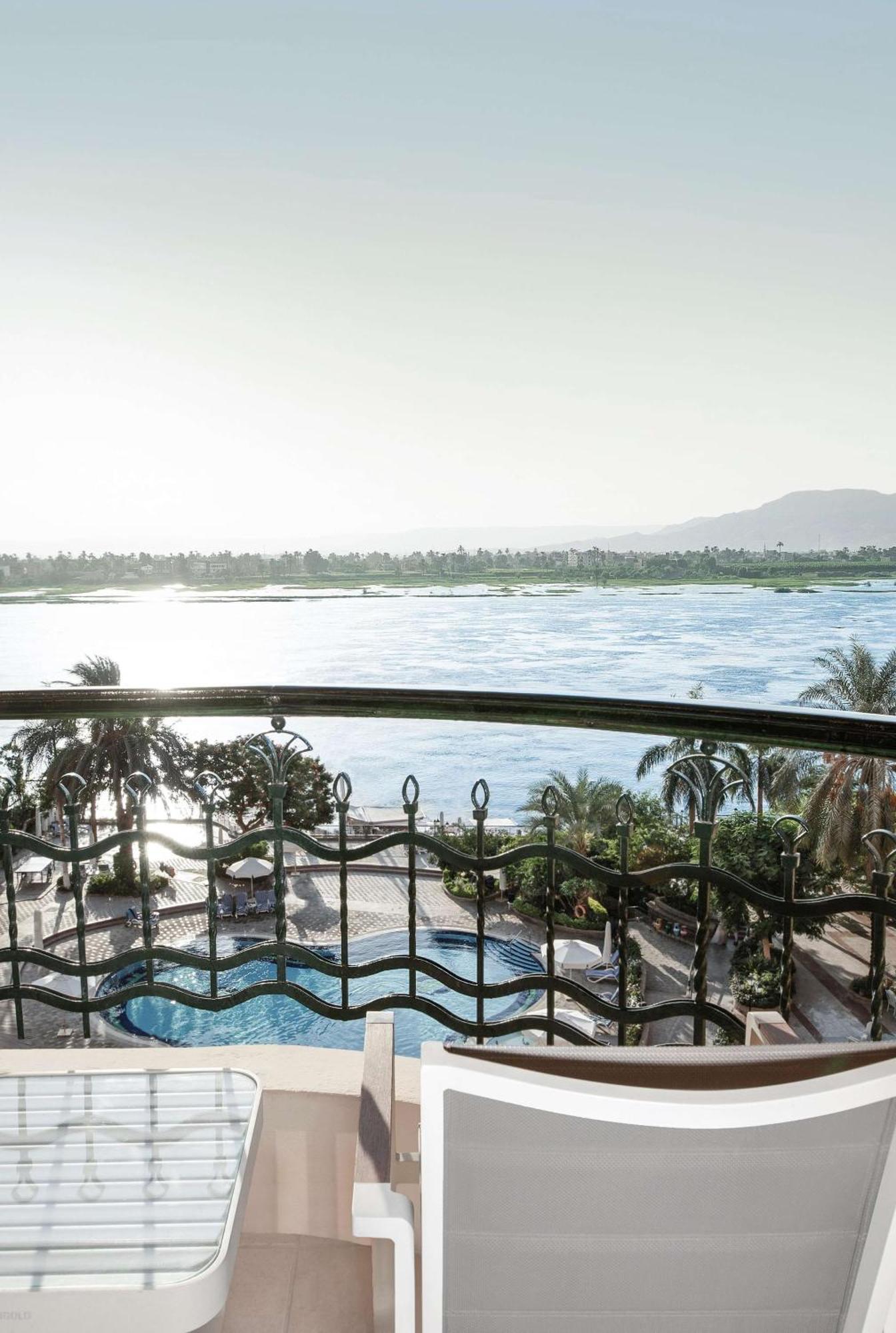Steigenberger Nile Palace Luxor - Convention Center Bagian luar foto The Nile River at Luxor
